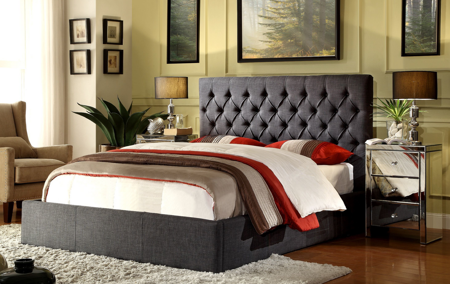 Cameo King Bed Frame