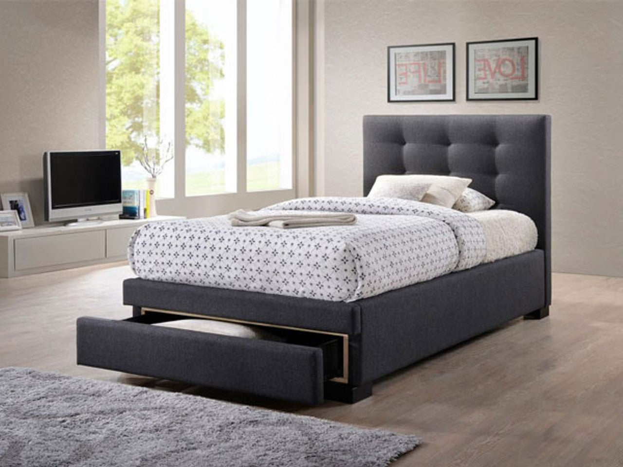 Brooklyn King Single Bed Frame