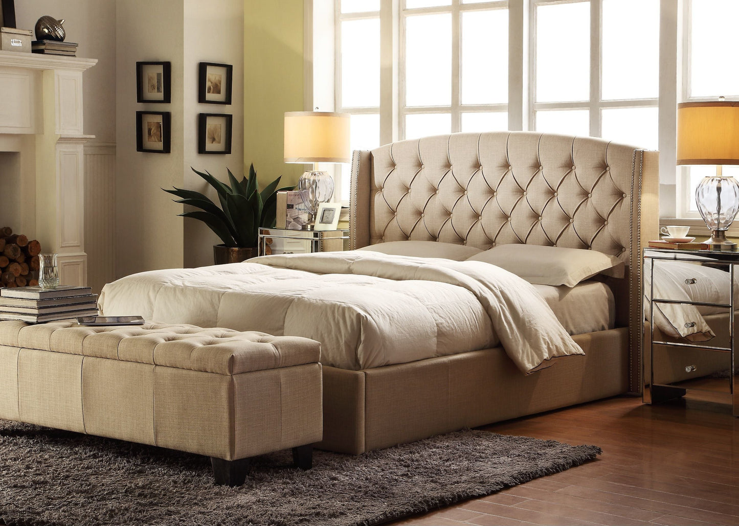 Hampton King Bed Frame