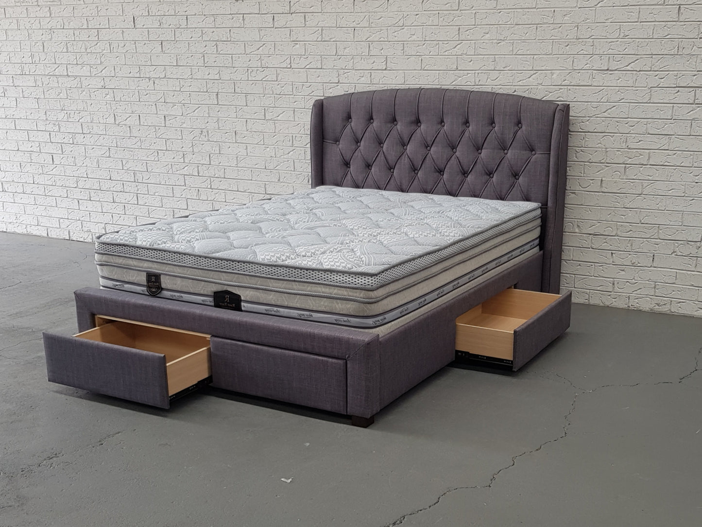 Delta Bed Frame, Queen